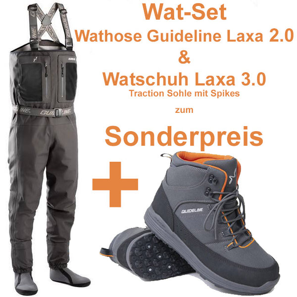 Guideline Wat-Set 1 – Laxa Wader 2.0 + Laxa 3.0 Traction Boot