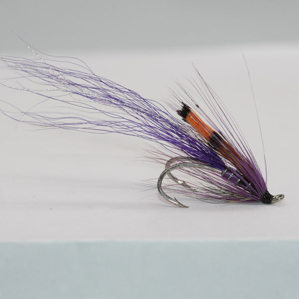 Ally´s Shrimp purple Lachsfliege -Doppel-