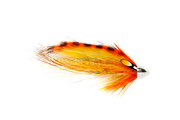 Tiger Tail 0,75″ – Lachs-Tubenfliege mit Conehead