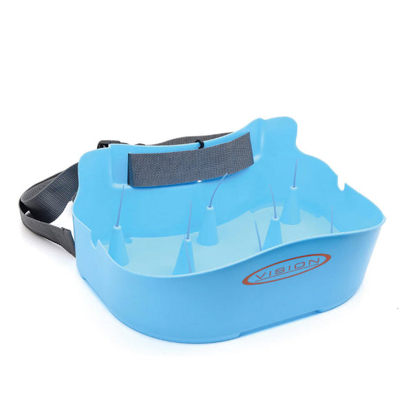 Vision Stripping Basket – Schnurkorb fürs Fliegenfischen, Blau