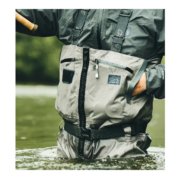 Guideline Driva ZIP Wathose – mit TiZip-Frontreißverschluss