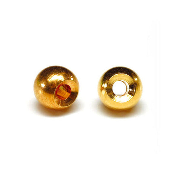 Messingperlen - Gold - klein 3 mm