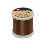 Gudebrod Nylon-Rutenbindegarn Mittelbraun 541 – A, 100 yd