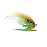 Light Olive 8 cm – Lachs-Tubenfliege grün/gelb