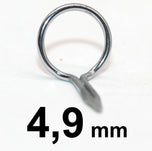 Einstegring Silber – Fliegenruten-Laufring
