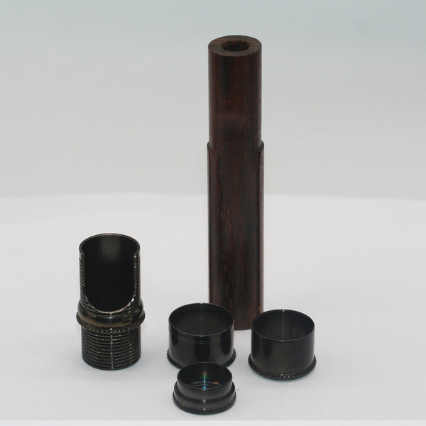 Uplocking-Rollenhalter Schwarz eloxiert