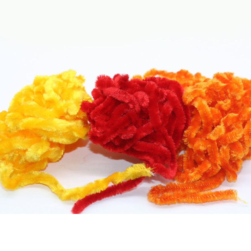 Danville Seiden-Chenille mittel – Körpermaterial für Woolly Bugger