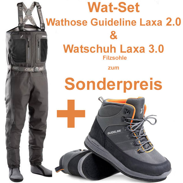 Guideline Wat-Set 2 – Laxa Wader 2.0 + Laxa 3.0 Felt Boot
