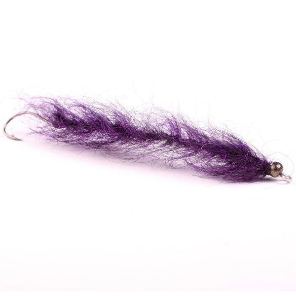 Guideline Borstenwurm -lila/schwarz- Meerforellenfliege-