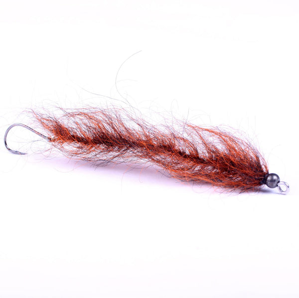 Guideline Borstenwurm -orange/schwarz- Meerforellenfliege