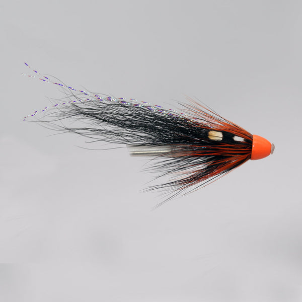 Hot Orange 1″ – Lachs-Tubenfliege mit Conehead