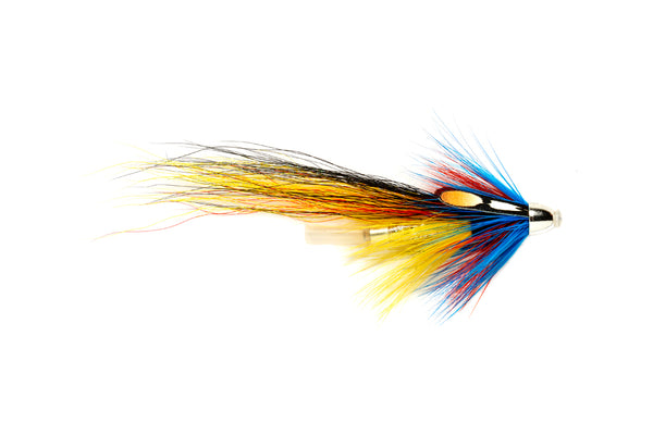 Kinermony Killer 1″ – Lachs-Tubenfliege mit blauer Hechel