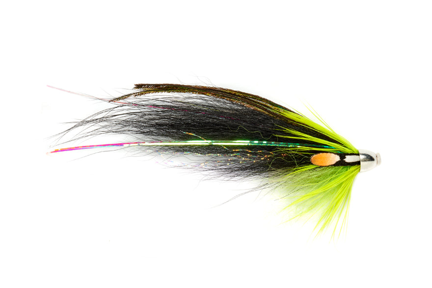Monkey Chartreuse 0,5″ – Lachs-Tubenfliege mit Conehead