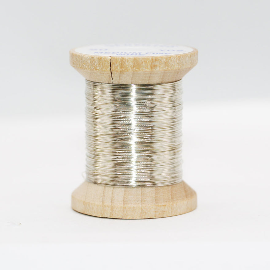 Danville Wire – Bindedraht Silber, mittelfein
