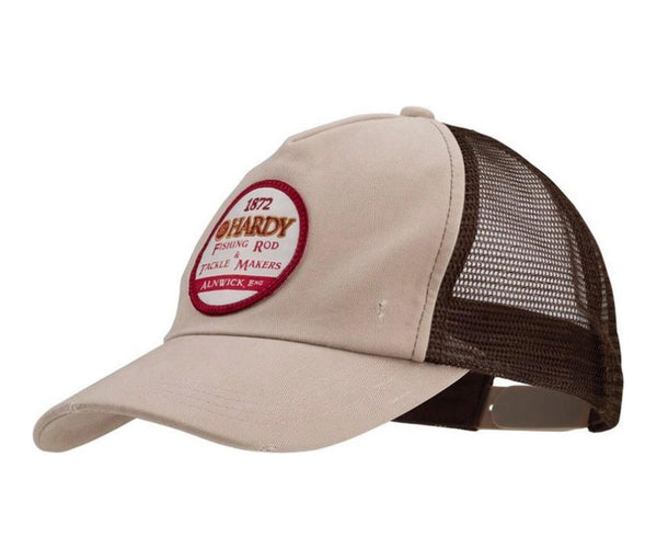 Hardy Logo Trucker Hat – Khaki/Black