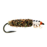 Finish Case Caddis – widerhakenlose Köcherfliegenlarve