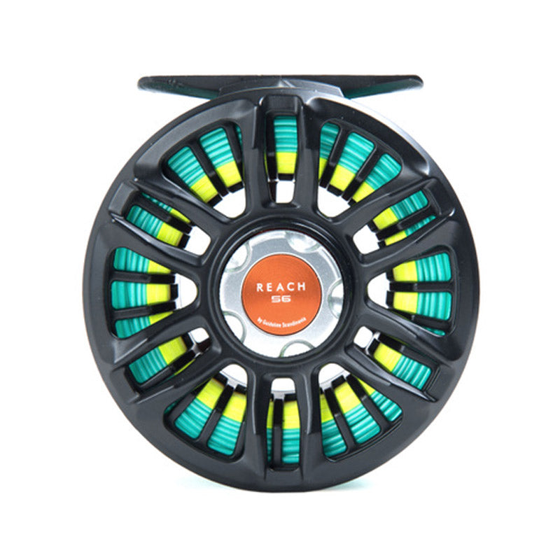 Guideline Reach Fliegenrolle #7/9 – Schwarz/Orange