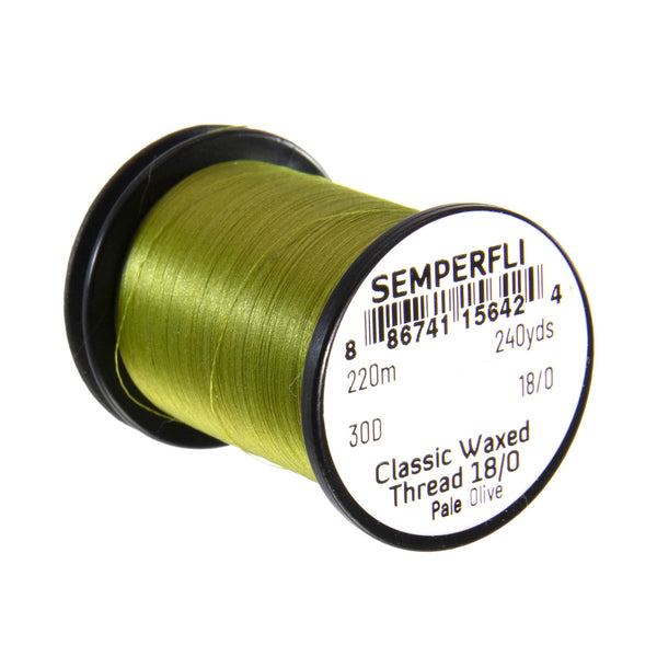 Semperfli Classic Waxed Thread 18/0 – extra feiner Bindefaden