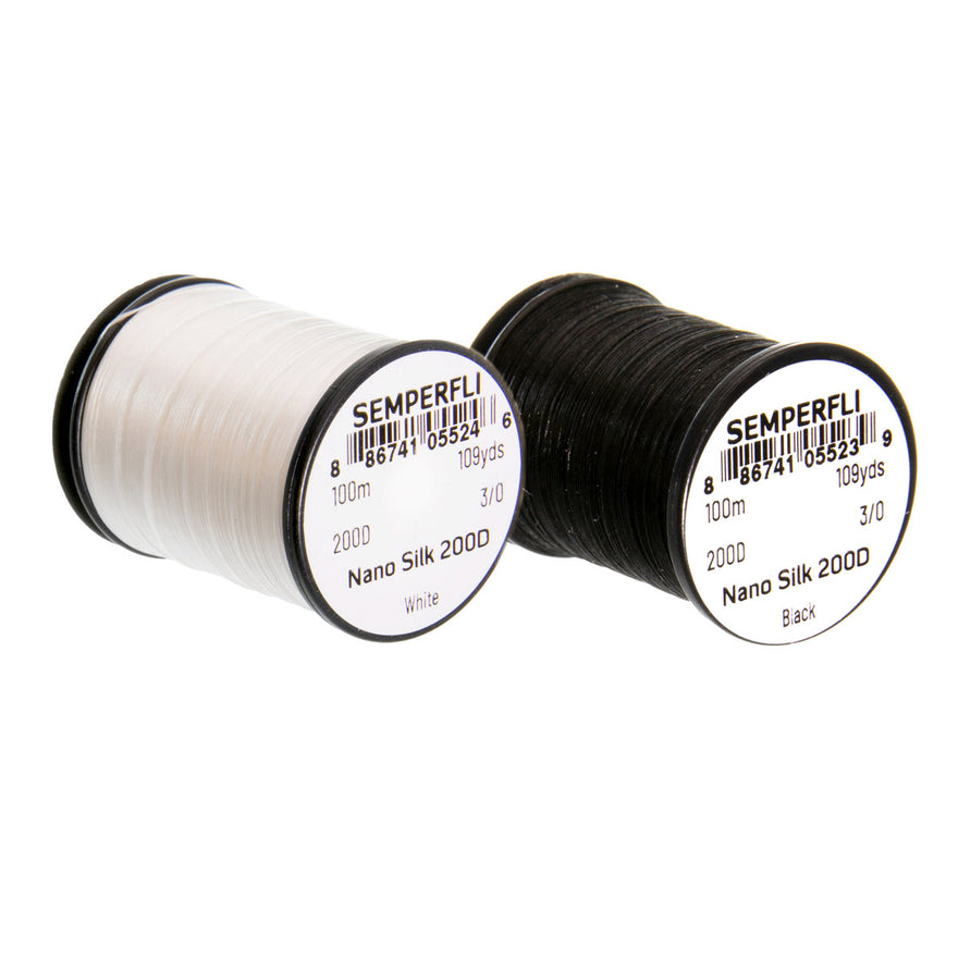 Semperfli Nano Silk 200 Denier – hochfester Bindefaden