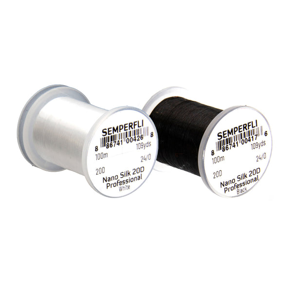Semperfli Nano Silk 20 Denier – ultrafeiner Bindefaden