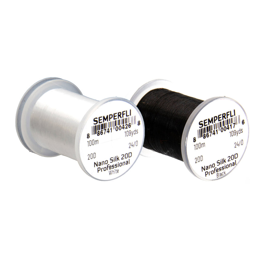 Semperfli Nano Silk 20 Denier – ultrafeiner Bindefaden