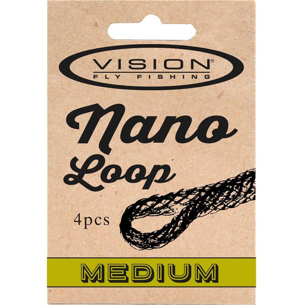 Vision Nano Loops medium  -11,3 kg-  4 Stück pro Packung incl. Silikonschlauch